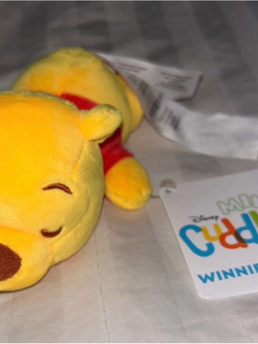Disney Mini Cuddlez Winnie the Pooh NWT